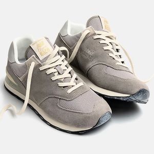 Unisex New Balance 574 Un-N-Dig Grey Tennis Shoes